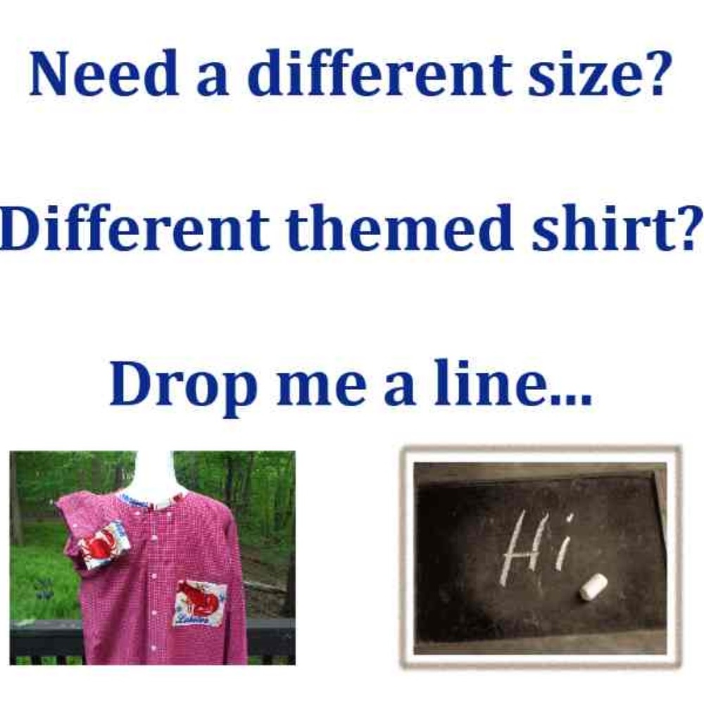 One of a Kind, Unique Shirts!